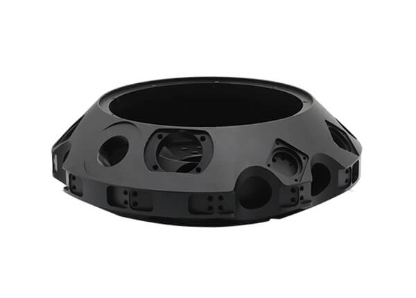 5-axis CNC machined part