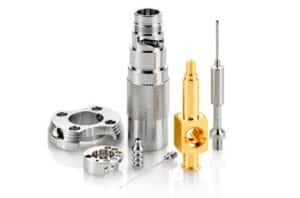 Swiss CNC machined part